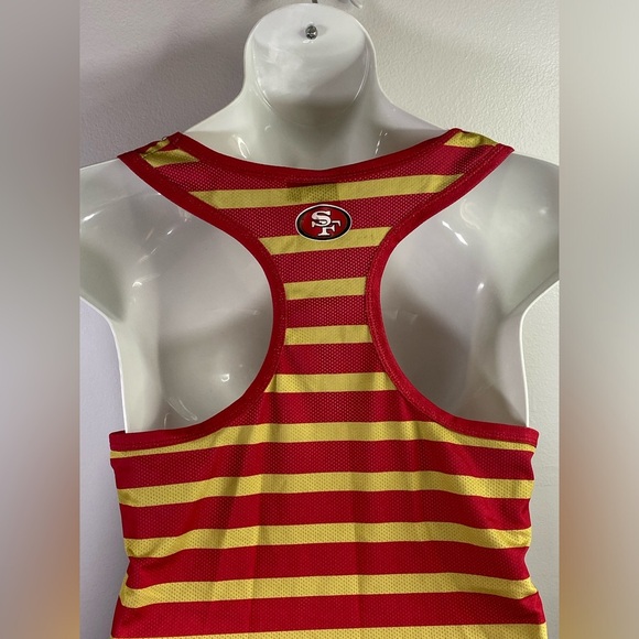 NFL Team Apparel SF 49er’s Racerback Tank Top EUC Size XL SKU0612 - Picture 4 of 6